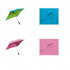 Logo wet look umbrella 